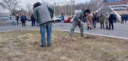 Ադրբեջանցիների խաթեր համա՞ր են համալիրի տարածքը մաքրում