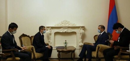 Արմեն Գրիգորյանն ու Ղազախստանի դեսպանն անդրադարձել են երկկողմ  հարցերի