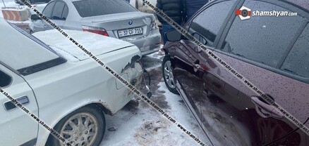 Երևան-Գյումրի-Բավրա ավտոճանապարհին շղթայական ավտովթար է տեղի ունեցել