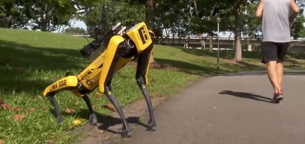 Շանհայում ռոբոտ շները զգուշացնում են լոքդաունի մասին