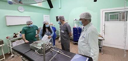«Սուրբ Աստվածամայր» ԲԿ-ն բարդ վիրահատությունների համար նոր սարքավորում է ստացել