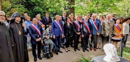 Ֆրանսիայի Սենատի արտաքին հարաբերությունների հանձնաժողովի նախագահը մասնակցել է Ցեղասպանության ոգեկոչման արարողությանը