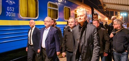 Լեհաստանի, Լիտվայի, Լատվիայի և Էստոնիայի նախագահները Կիև են մեկնել գնացքով