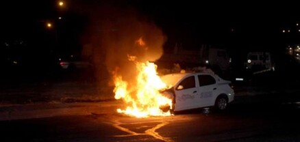 Երևան-Մեղրի ավտոճանապարհին մեքենա է այրվել