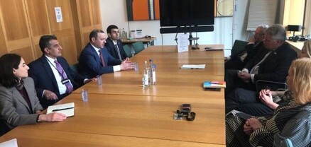 Արմեն Գրիգորյանը հանդիպել է ՄԹ-ՀՀ բարեկամության խմբի անդամների հետ