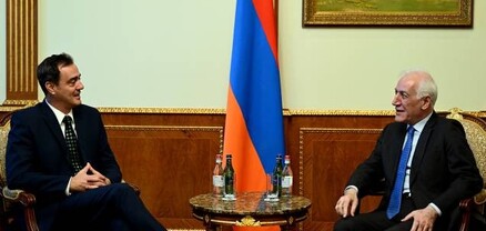 ՀՀ նախագահն ու Արգետինայի դեսպանը մտքեր են փոխանակել հայ-արգենտինյան հարաբերությունների շուրջ