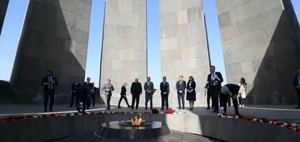 Իտալիայի ԱԳ նախարարը այցելեց Հայոց ցեղասպանության զոհերի հուշահամալիր