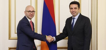 Ալեն Սիմոնյանը իտալական պատվիրակությանը շնորհակալություն է հայտնել՝ ռազմագերիների մասին բանաձևի համար