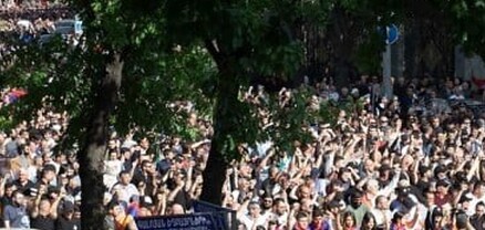 «Դիմադրության» շարժումը երթ սկսեց Ֆրանսիայի հրապարակից