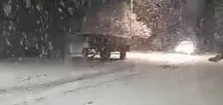 Սյունիքի մարզի Ծղուկ գյուղում առատ ձյուն է տեղացել