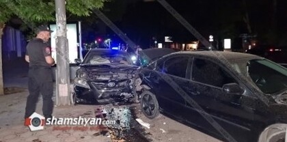 Խոշոր վթար է տեղի ունեցել Երևանում․ կա վիրավոր. shamshyan.com