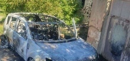 Ձորաղբյուր գյուղում ավտոմեքենա է այրվել