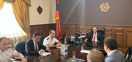 ՀՀ գլխավոր դատախազը աշխատանքային այցով Սյունիքի մարզում է