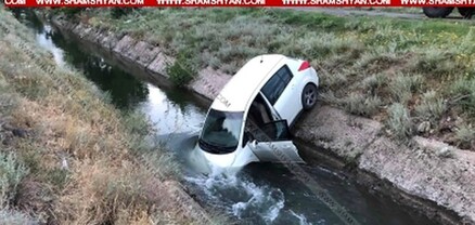 Կոտայքի մարզում «Nissan Tiida»-ն հայտնվել է ջրատարում․ shamshyan.com