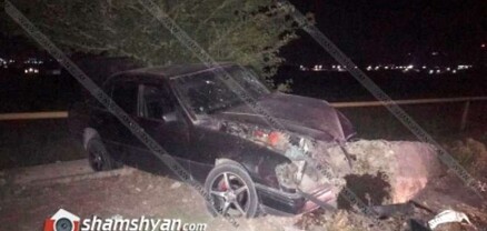 Ավտովթար է տեղի ունեցել Արարատի մարզում․ shamshyan.com