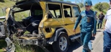 Գեղարքունիքում բախվել են ռուսական համարանիշներով Mercedes G500-ը և կցորդիչով ЗИЛ-ը. կա վիրավոր