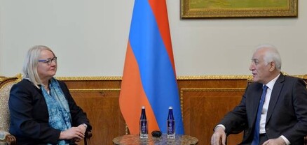 ՀՀ նախագահը հրաժեշտի հանդիպում է ունեցել Հայաստանում Լատվիայի դեսպանի հետ