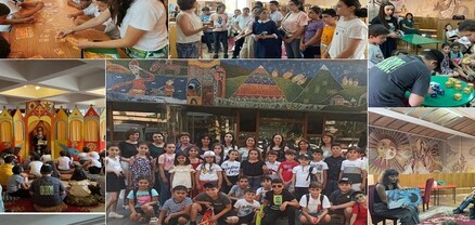 Տավուշի և Լոռու մարզերի սահմանամերձ գյուղերի 60-ից ավելի երեխաներ մասնակցել են Գրքի ճամբարին