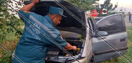 Վարորդն իր վարած Opel Zafira մակնիշի ավտոմեքենայով հայտնվել դաշտամիջյան հատվածում․ shamshyan.com