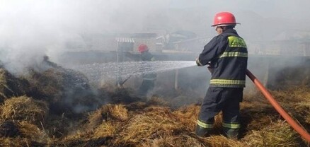 Գեղարքունիքի մարզի Փոքր Մասրիկ գյուղում այրվել է մոտ 1300 հակ անասնակեր