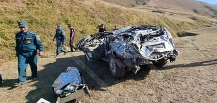 Kia Sorento մակնիշի ավտոմեքենան հայտնվել է ձորում, վարորդը տեղում մահացել է․ shamshyan.com