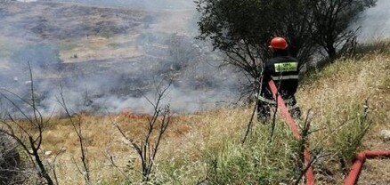 Սյունիքի մարզի Տեղ գյուղում այրվել է մոտ 10 հա խոտածածկույթ