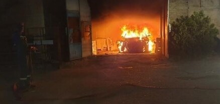 Իսակովի պողոտայում այրվել է «Audi Q3» մակնիշի ավտոմեքենա