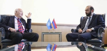 ՀՀ ԱԳ նախարար Միրզոյանը հանդիպել է ՄԱԿ Քաղաքակրթությունների դաշինքի Բարձր ներկայացուցչի հետ