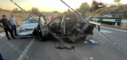 Խոշոր ու շղթայական ավտովթար՝ Կոտայքի մարզում, բախվել են Rover-ը, 2 Opel, ВАЗ 21710-ն ու ВАЗ 2115-ը. shamshyan.com