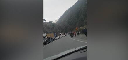 Լարսում մի քանի կիլոմետրանոց հերթ է գոյացել