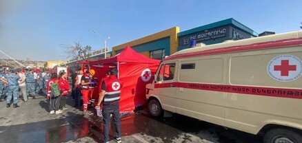 Հայկական Կարմիր խաչի ընկերությունը կաջակցի «Սուրմալու» տոնավաճառի պայթյունից տուժած տնտեսվարողներին