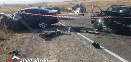 Խոշոր ավտովթար՝ Սյունիքի մարզում. բախվել են Nissan X-Trail-ն ու BMW-ն. shamshyan.com