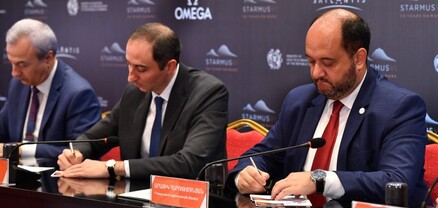 Արայիկ Հարությունյանը մասնակցել է ««Սթարմուս» 6-րդ միջազգային փառատոնը Երևանում» թեմայով նամականիշի մարման արարողությանը