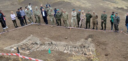 Բաքուն օտարերկրյա ռազմական կցորդների այց է կազմակերպել Հադրութում հայտնաբերված «զանգվածային գերեզմանի տարածք»