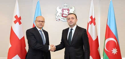 Վրաստանի վարչապետը ընդունել է Ադրբեջանի էներգետիկայի նախարարին