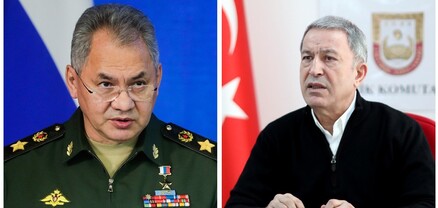 Թուրքիայի և Ռուսաստանի պաշտպանության նախարարները հեռախոսազրույց են ունեցել