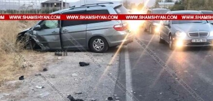 Կոտայքի մարզում բախվել են Honda-ն ու Opel-ը, կա վիրավոր․ shamshyan.com