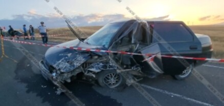 Խոշոր ավտովթար Գեղարքունիքի մարզում․ բախվել են Volvo-ն ու VAZ 0110-ը. կա 5 վիրավոր․ shamshyan.com