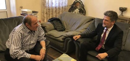 Լևոն Տեր-Պետրոսյանը հյուրընկալել է Թուրքիայի խորհրդարանի պատգամավոր Գարո Փայլանին