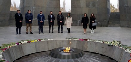 Հունաստանի խորհրդարանի պատվիրակությունն այցելել է Հայոց ցեղասպանության հուշահամալիր