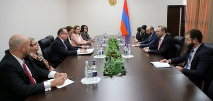 Արմեն Գրիգորյանն ընդունել է Հայաստանում ԵՄ դիտորդական կարողությունների առաքելության ղեկավարին