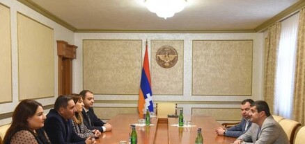 Արցախի նախագահն ընդունել է «Բարգավաճ Հայաստան» կուսակցության պատվիրակությանը