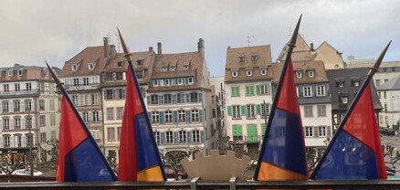 Ի նշան աջակցության՝ Ստրասբուրգի քաղաքապետարանի շենքի վրա ծածանվելու է Հայաստանի դրոշը