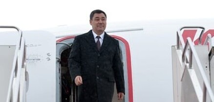 Ղրղըզստանի նախագահ Սադիր Ժապարովը ժամանել է Երեւան