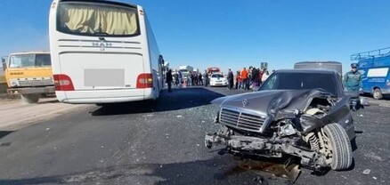 Երևան-Երասխ ավտոճանապարհին ավտոբուսը բախվել է մարդատար ավտոմեքենային