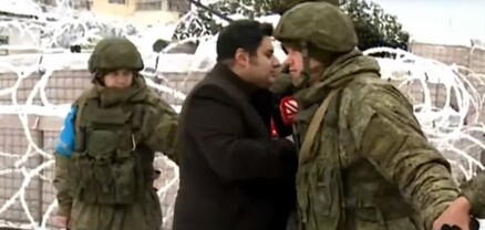 Ռուս խաղաղապահների հրամանատարը ադրբեջանցի լրագրողներին թույլ չի տվել Արցախ մուտք գործել