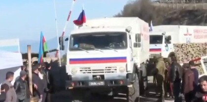Լաչինի միջանցքը փակած ակտիվիստները թույլատրել են ռուս խաղաղապահ զորախմբի` հումանիտար օգնությամբ բեռնված մեքենաների անցումը միջանցքով