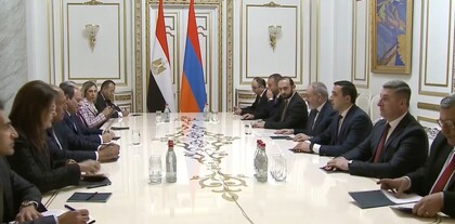 Փաշինյանն ու Եգիպտոսի նախագահն ընդլայնված կազմերով հանդիպում են ունեցել