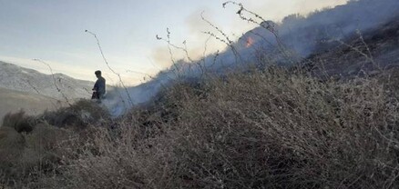 Հրազդան քաղաքում այրվել է 2 հա խոտածածկույթ