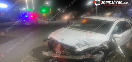 Ավտովթար Արարատի մարզում. Վեդի քաղաքում Mercedes-ը բախվել է ծառին, կա վիրավոր. shamshyan.com